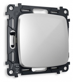 Выключатель перекрестный одноклавишный без рамки Ambrella Volt OMEGA MO401030 в интернет-магазине "Галерея света"