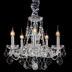 Подвесная люстра ILLUMICO IL2063 IL2063-5PBC-25 ELITE в интернет-магазине "Галерея света"