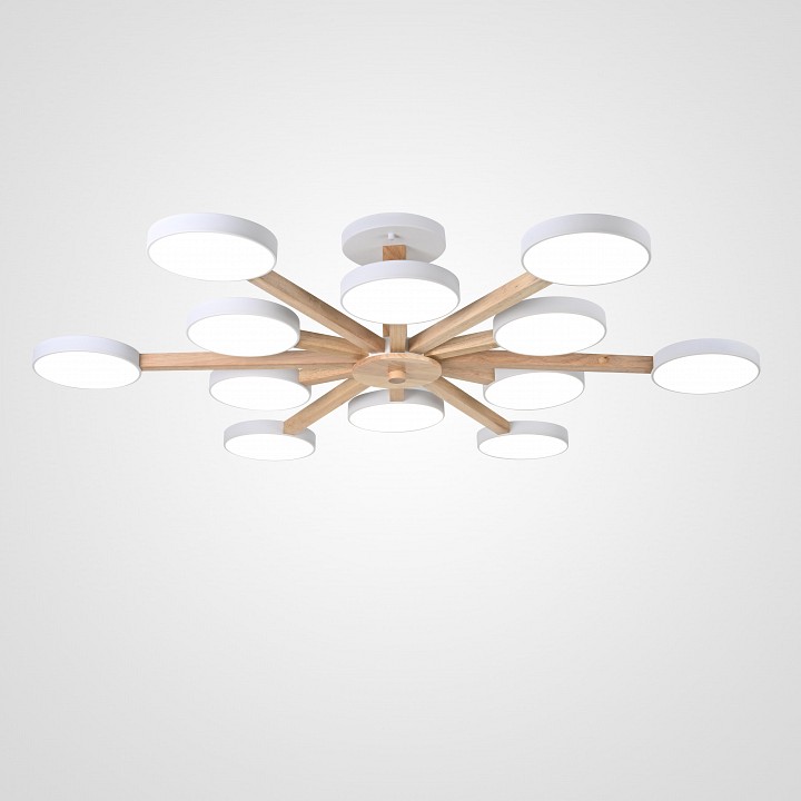 Люстра на штанге Imperiumloft TURNA White TURNA-B01 в интернет-магазине "Галерея света"