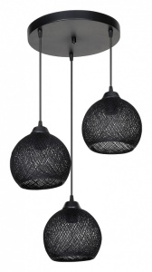 Подвесной светильник TopLight Lizbeth TL1612R-03BK в интернет-магазине "Галерея света"