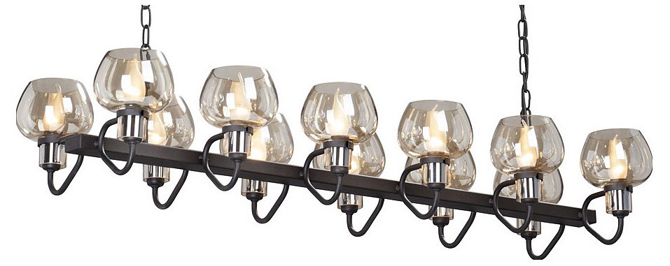 Подвесная люстра Vitaluce Шарики V4488-1/12 в интернет-магазине "Галерея света"