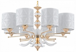 Подвесная люстра Arte Milano Florentia-2097 302097/8 Wh/Gd в интернет-магазине "Галерея света"