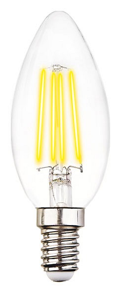 Лампа светодиодная Ambrella Light C37F E14 6Вт 4200K 202115 в интернет-магазине "Галерея света"