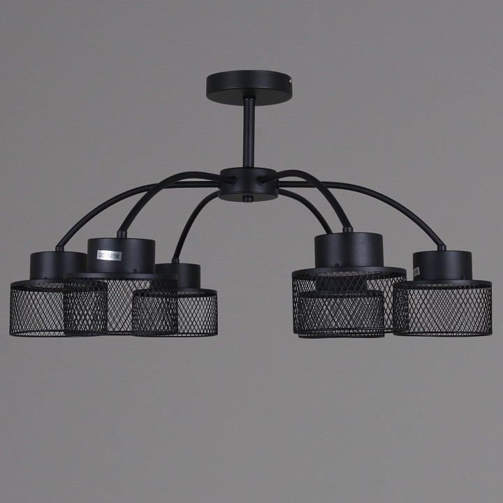 Люстра на штанге 68010-0.3-06 BK в интернет-магазине "Галерея света"