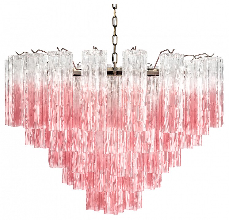 Подвесная люстра Loft it Murano 10580/800 Clear pink в интернет-магазине "Галерея света"