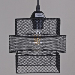 Подвесной светильник 03214-3.9-01 BK в интернет-магазине "Галерея света"