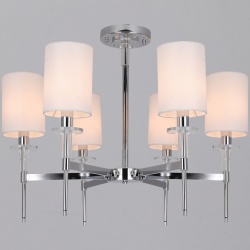 Люстра на штанге ILLUMICO  IL1382-6CPA-29 CR Romei в интернет-магазине "Галерея света"