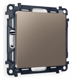 Заглушка для поста с рамкой Ambrella Volt ALFA MA646010 в интернет-магазине "Галерея света"