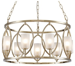 Подвесная люстра Newport 4720 4729/S gold в интернет-магазине "Галерея света"