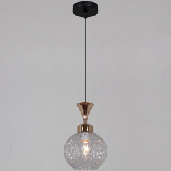 Подвесной светильник  10080-0.9-01 BK+FG в интернет-магазине "Галерея света"