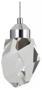 Подвесной светильник Indigo Cristallo 12053/1P Chrome в интернет-магазине "Галерея света"