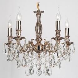 Подвесная люстра Lucia Tucci Firenze FIRENZE 141.5 coffe gold в интернет-магазине "Галерея света"