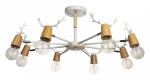 Люстра на штанге Loft it Sven 10024/8 White в интернет-магазине "Галерея света"