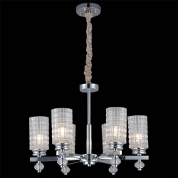 Подвесная люстра ILLUMICO  IL8678-6P-20 CR в интернет-магазине "Галерея света"