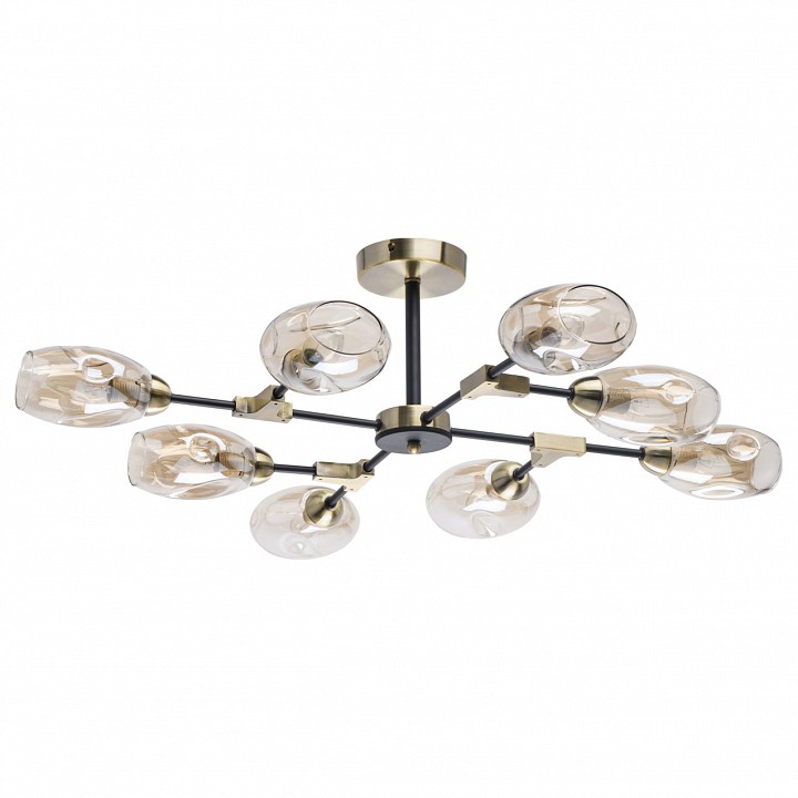 Люстра на штанге DeMarkt Гамбург 5 605012208 в интернет-магазине "Галерея света"