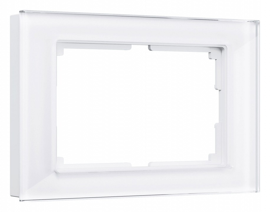 Рамка для двойной розетки Werkel Favorit (белый) W0081101 в интернет-магазине "Галерея света"