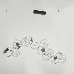 Подвесная люстра Eurosvet Uma 90368/14 черный жемчуг в интернет-магазине "Галерея света"