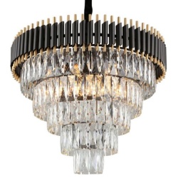 Подвесная люстра Imperiumloft Empire Black Chandelier Crystal 40.2862 в интернет-магазине "Галерея света"