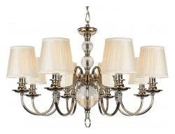 Подвесная люстра iLamp Armonia P2510-8 nic в интернет-магазине "Галерея света"