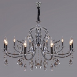 Подвесная люстра ILLUMICO  IL2326-10POR-39 CR в интернет-магазине "Галерея света"
