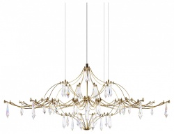 Подвесная люстра Loft it Mira 10587/1000 Gold Asfour в интернет-магазине "Галерея света"