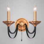 Бра Eurosvet Lazzaro 60098/2 черный в интернет-магазине "Галерея света"