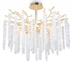 Люстра на штанге Freya Mineral FR1010CL-08G в интернет-магазине "Галерея света"