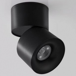 Накладной светильник iLedex Metrica 115-12W-D70-4K-55DG-BK в интернет-магазине "Галерея света"