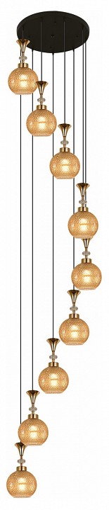 Подвесной светильник 02001-0.9-09 AMBER в интернет-магазине "Галерея света"