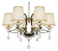 Подвесная люстра iLamp Centro P7505-6 nic в интернет-магазине "Галерея света"