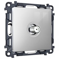 ТВ-розетка без рамки Ambrella Volt ALFA MA413050 в интернет-магазине "Галерея света"