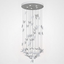 Подвесная люстра Imperiumloft Night Butterflies Chandelier 40.208 в интернет-магазине "Галерея света"
