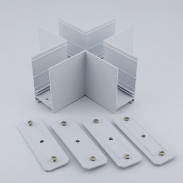 Соединитель X-образный для треков Aployt Magnetic track 220 APL.0283.10.04 в интернет-магазине "Галерея света"