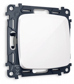 Выключатель перекрестный одноклавишный без рамки Ambrella Volt OMEGA MO101030 в интернет-магазине "Галерея света"