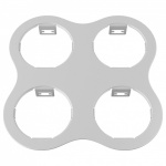 Рамка на 4 светильника Lightstar Domino 214646 в интернет-магазине "Галерея света"