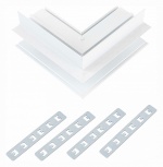 Соединитель угловой L-образный для треков встраиваемых ST-Luce ST004 ST007.559.00 в интернет-магазине "Галерея света"