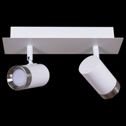 Спот 84281 84281-9.5-002RT LED2*5W WT+SN в интернет-магазине "Галерея света"