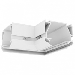 Соединитель угловой L-образный встраиваемый Denkirs SMART PROFI TR3046-AL в интернет-магазине "Галерея света"