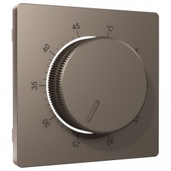 Накладка для терморегулятора электромеханического для теплого пола Ambrella Volt ALFA AP6357 в интернет-магазине "Галерея света"