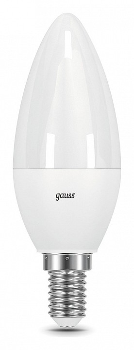 Лампа светодиодная Gauss Свеча E14 7Вт 6500K 103101307-D в интернет-магазине "Галерея света"