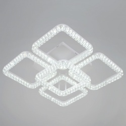 Люстра на штанге  19848-0.3-4+1B WH в интернет-магазине "Галерея света"