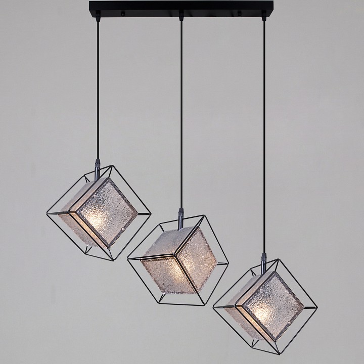 Подвесной светильник 01562-1 01562-0.9-03 BK в интернет-магазине "Галерея света"