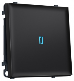 Выключатель самовозвратный одноклавишный с подсветкой, без рамки Ambrella Volt MS MS802060 в интернет-магазине "Галерея света"