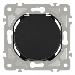 Выключатель одноклавишный без рамки Arte Milano 202 202.30-1.black в интернет-магазине "Галерея света"