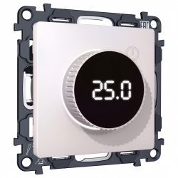 Терморегулятор электромеханический для теплого пола без рамки Ambrella Volt ALFA MA205810 в интернет-магазине "Галерея света"