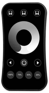 Пульт-диммер с сенсорным кольцом Arlight INTELLIGENT 061096 в интернет-магазине "Галерея света"