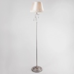 Торшер Eurosvet Incanto 01023/1 серебро в интернет-магазине "Галерея света"