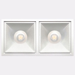 Встраиваемый светильник Italline IT06-6020 IT06-6020 white 4000K - 2 шт. + IT06-6022 white в интернет-магазине "Галерея света"