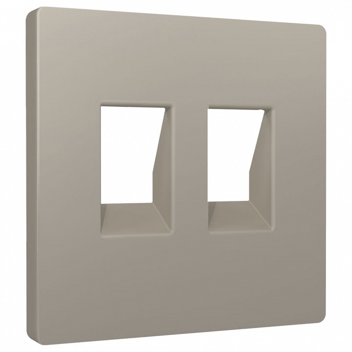 Накладка для розетки RJ-11 или RJ-45 Ambrella Volt ALFA AP3721 в интернет-магазине "Галерея света"