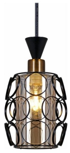 Подвесной светильник 03930-0.4-01 BK в интернет-магазине "Галерея света"